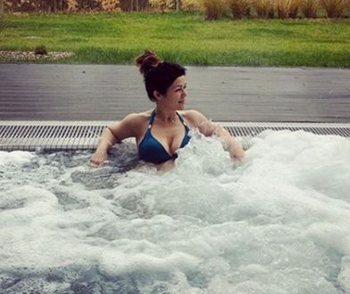 Kasia Cichopek w bikini! Gwiazda spędziła rodzinny weekend w hotelu