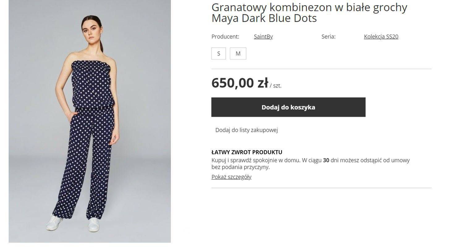 Kombinezon Kasi Cichopek