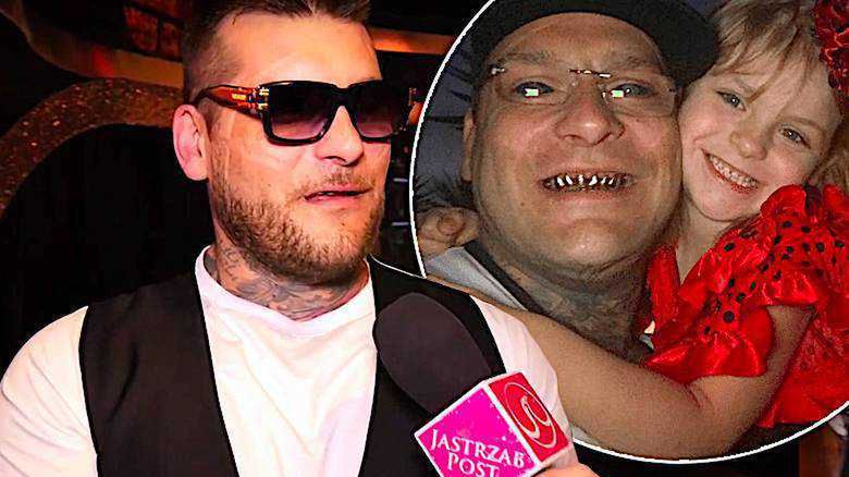 Popek pogrzeb, córka