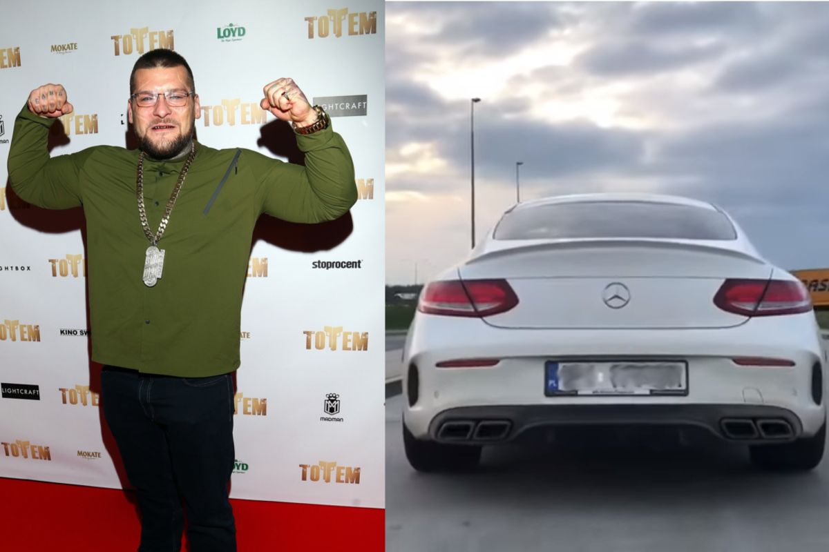 Popek dostał nowy samochód. "Król Albanii" będzie jeździł sportowym mercedesem