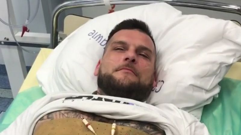Popek trafił do szpitalu po treningu tanecznym