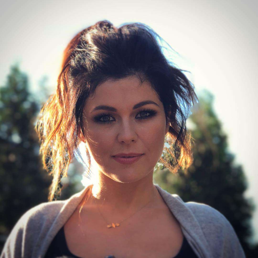 Kasia Cichopek w obiektywie syna