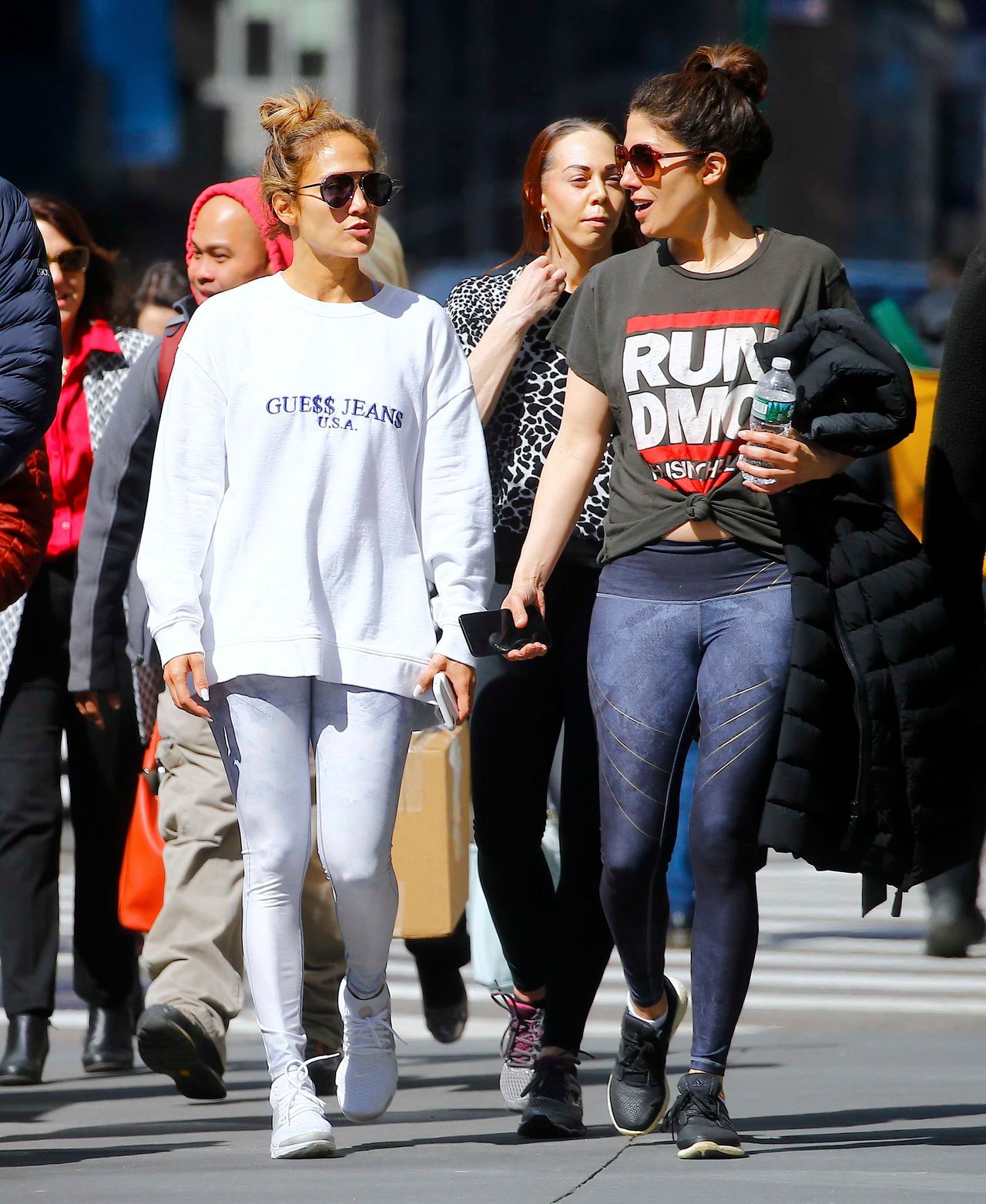 Jennifer Lopez i Lynda Lopez w drodze na siłownię