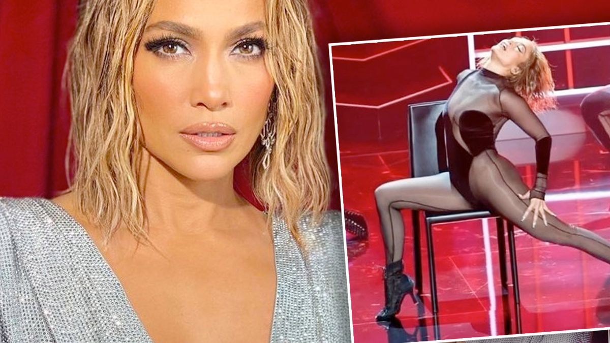51-letnia Jennifer Lopez wygina się w paragrafy na gali American Music Awards. Ciało obłędne, forma nieziemska