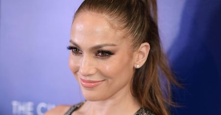 Jennifer Lopez na premierze serialu "Uwikłana"