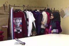 Rosyjska projektantka umieściła podobiznę Putina na hidżabie