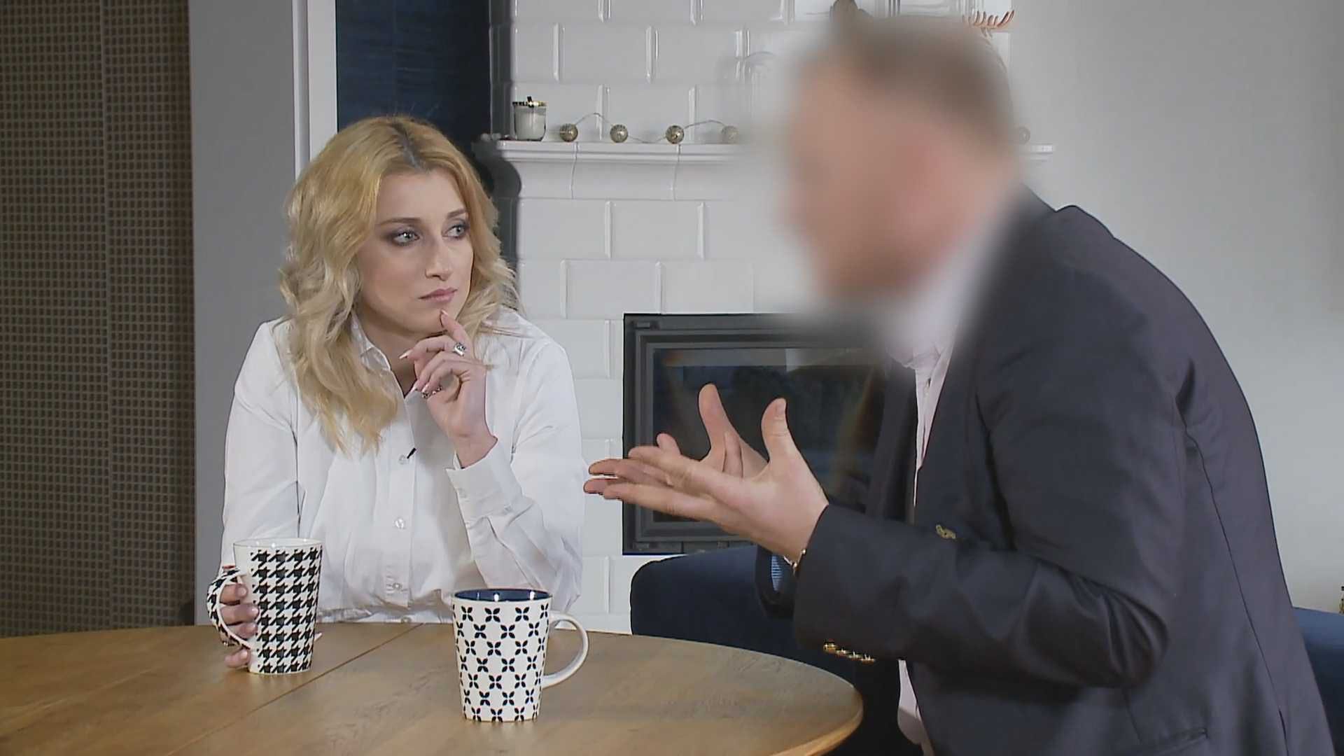 Justyna Żyła na planie programu "Pierzemy brudy do czysta"