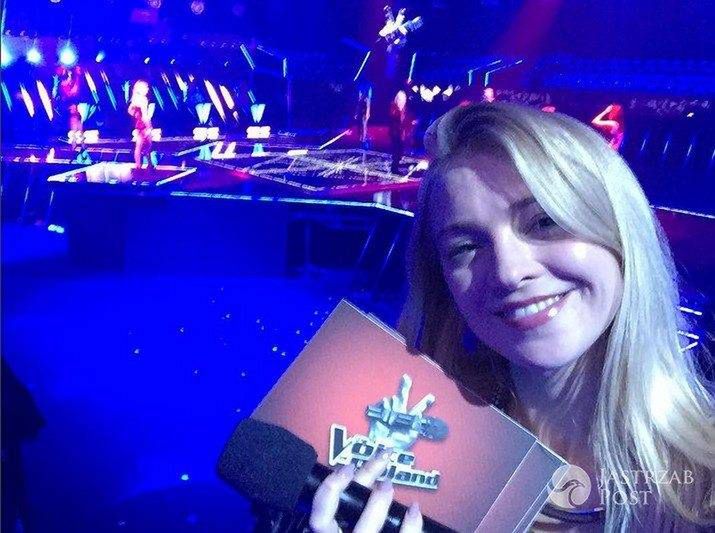 Barbara Kurdej-Szatan na próbach do The voice of Poland Instagram