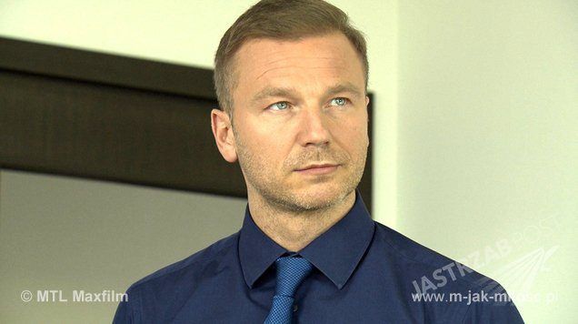 M jak miłość odcinek 1161, Krystian Wieczorek (Andrzej Budzyński)