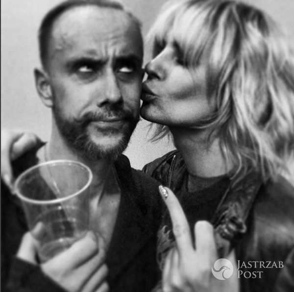 Agnieszka Woźniak-Starak i Nergal na Instagramie
