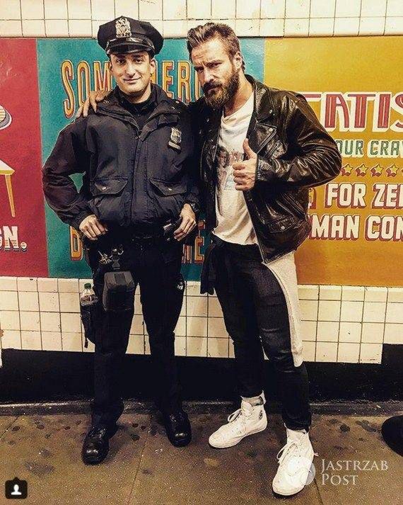 Piotr Stramowski w Nowym Jorku Instagram