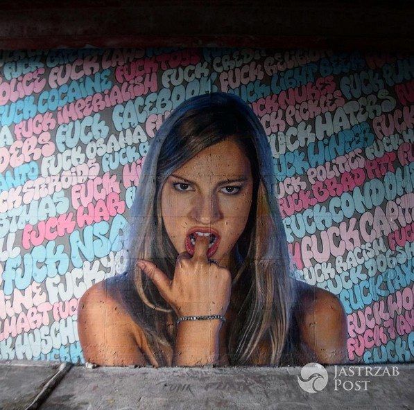 Justin Theroux grafika Instagram