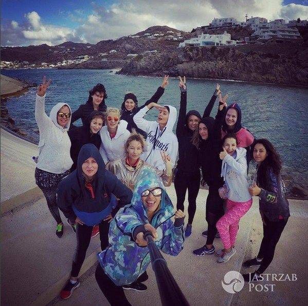 Ewa Chodakowska, Małgorzata Rozenek-Majdan, Agnieszka Woźniak-Starak na Mykonos