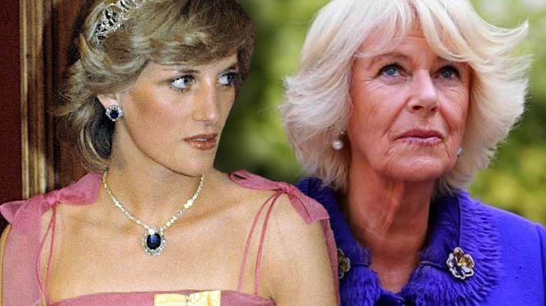 Księżna Camilla księżna Diana