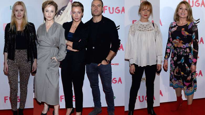 Gwiazdy na premierze filmu "Fuga"
