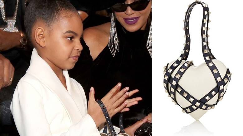 Blue Ivy, Grammy 2018 - torebka Valentino