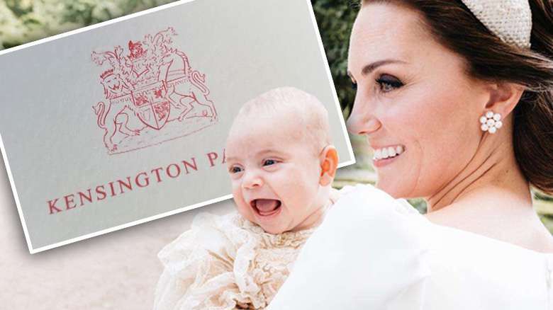 Księżna Kate kartki z podziękowaniami