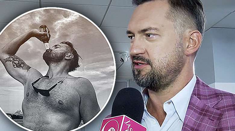 Marcin Prokop pokazał klatę