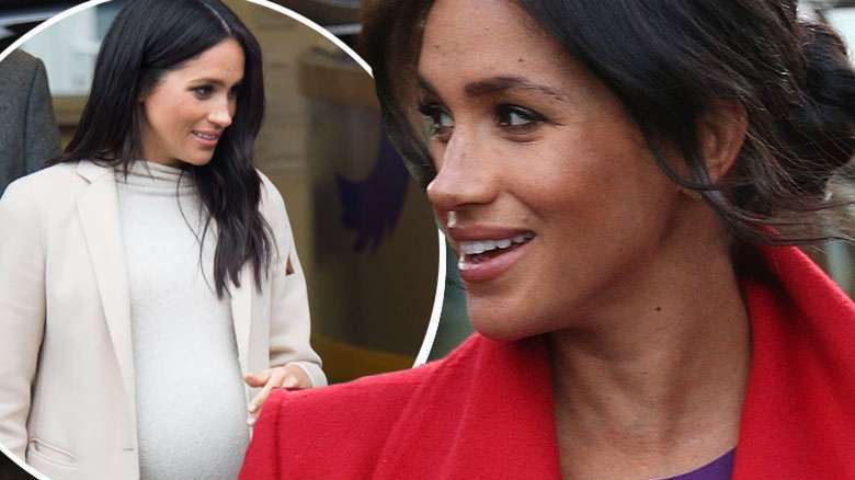 Meghan Markle brzuszek