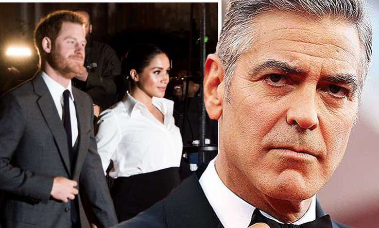 George Clooney publicznie broni Meghan Markle! "Robicie jej to samo co Dianie"