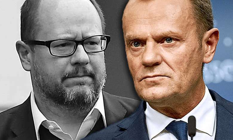 Donald Tusk Paweł Adamowicz