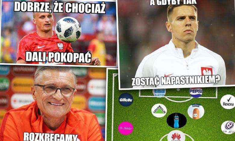 "Lewandowski nie straci piłki, jak mu jej nie podamy" - Internauci zalewają sieć memami po meczu Polska-Japonia. Nie mają litości