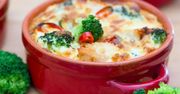Kurczak zapiekany z brokułami i chilli