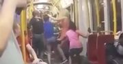 Zatrzymano jedną z uczestniczek bójki w tramwaju