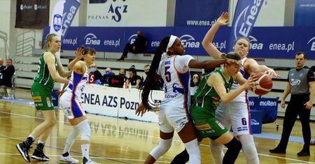 Enea AZS Poznań zwycięskie w meczu z faworytkami z Lublina