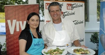 Ludzie świata mediów i wielkie gotowanie