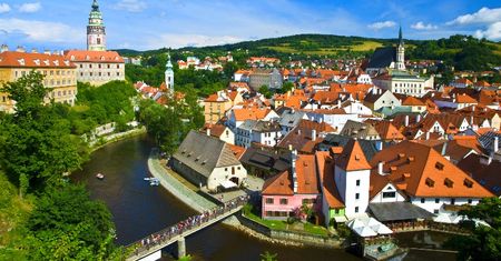 Czeski Krumlov - perła południowych Czech