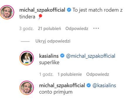 Michał Szpak i Kasia Lins. Wymiana zdań