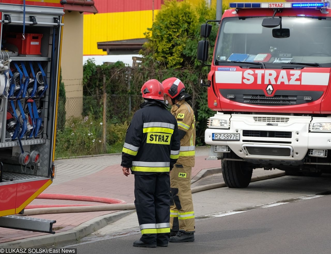 Opole. Pożar zakładów drobiarskich, nie ma rannych