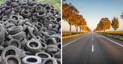 Drogi już nie betonowe tylko gumowe?! Ze zużytych opon powstają znacznie trwalsze nawierzchnie