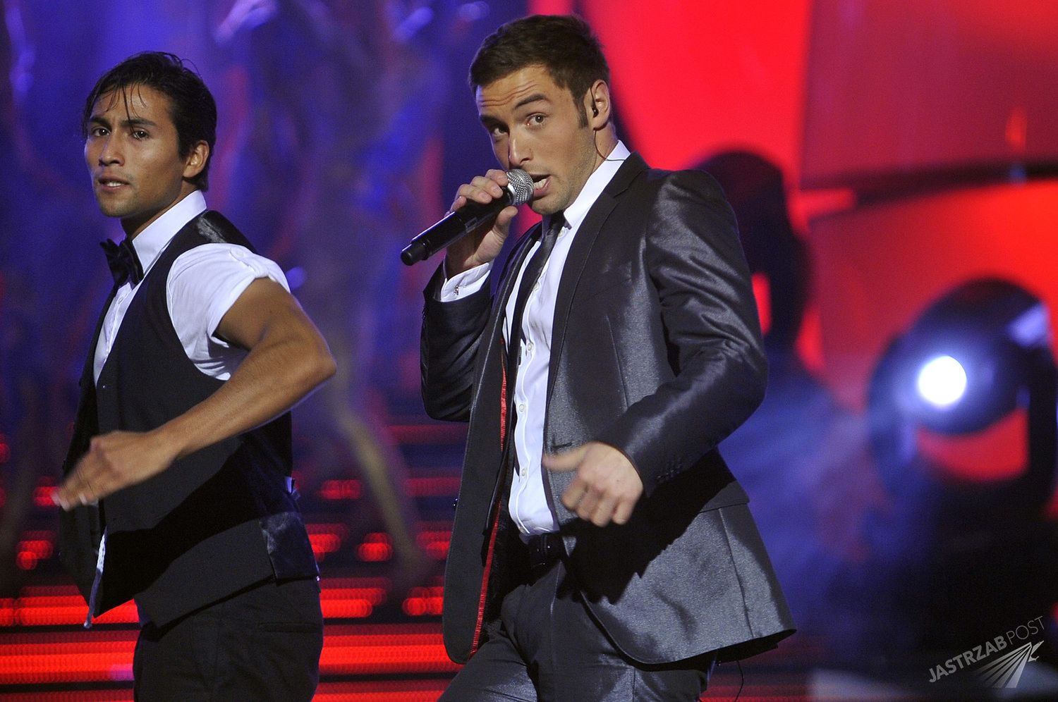 Måns Zelmerlöw na festiwalu w Sopocie w Polsce