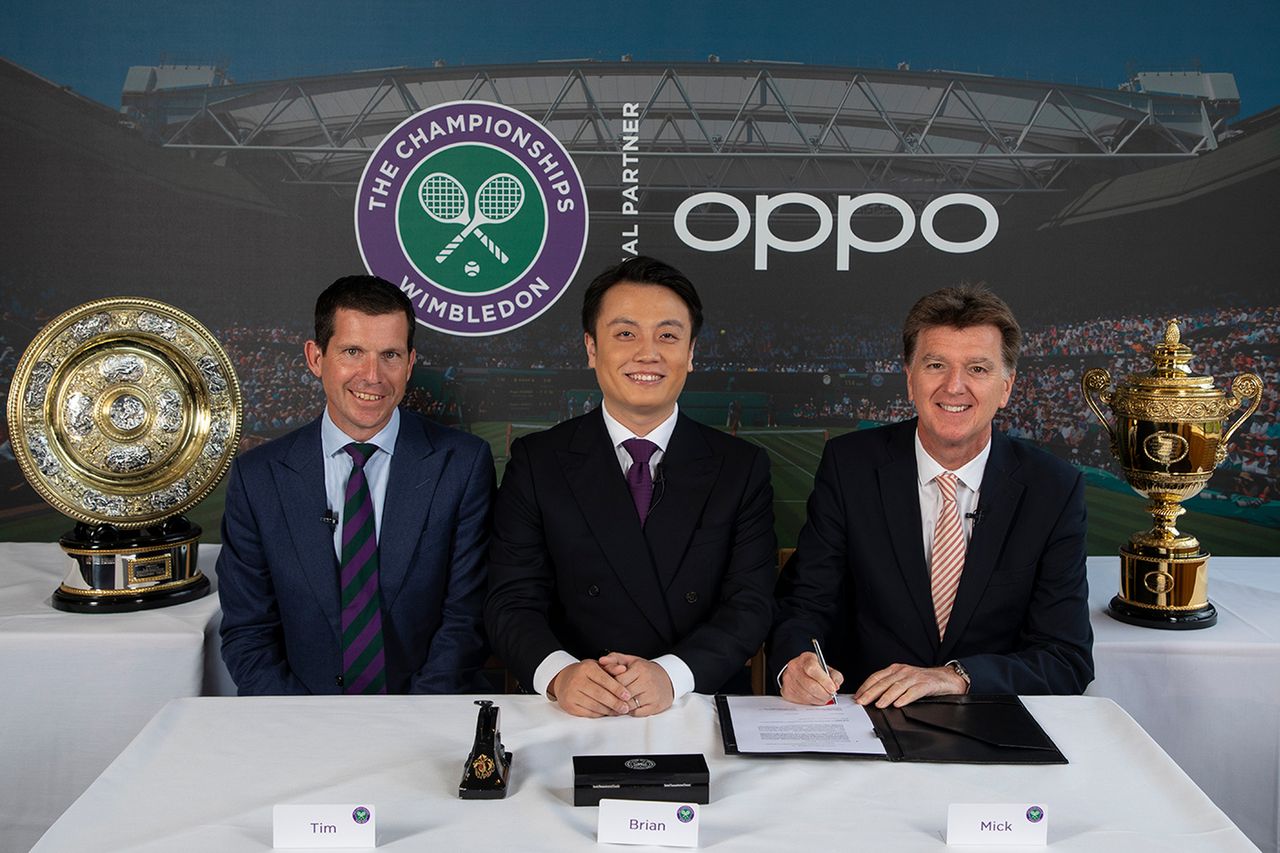 OPPO oficjalnym partnerem turnieju Wimbledon