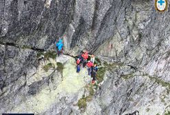 Trudna akcja ratunkowa w Tatrach. Ranny taternik