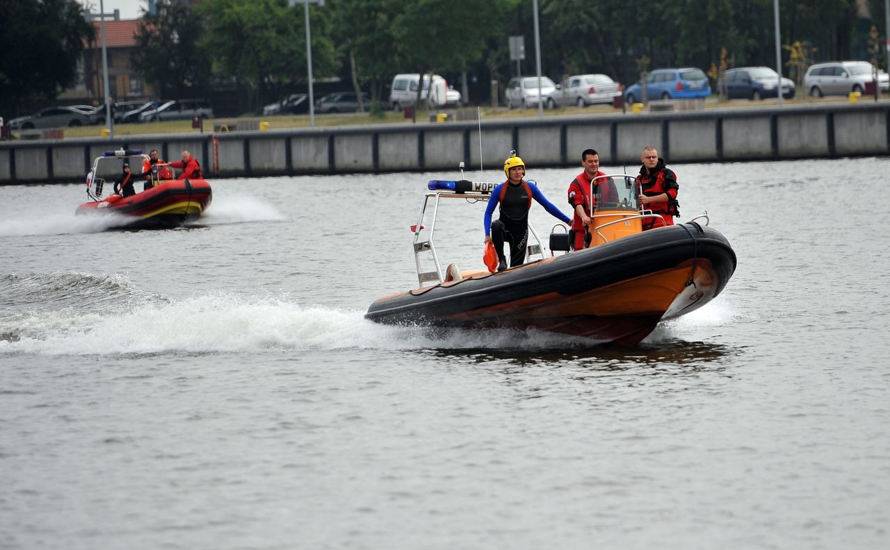 Szczecin: akcja WOPR. Mężczyzna utonął w Odrze