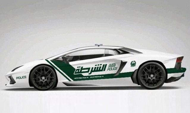 Lamborghini we flocie dubajskiej policji