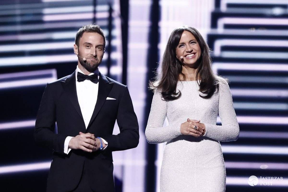Petra Mede i Mans Zelmerlow, pierwszy półfinał Eurowizji 2016