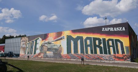 Fort Marian powstał pośrodku niczego. 30 hektarów otoczone zasiekami z drutu kolczastego