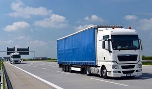 Pijany kierował 40-tonową ciężarówką. Zdemolował fragment ronda