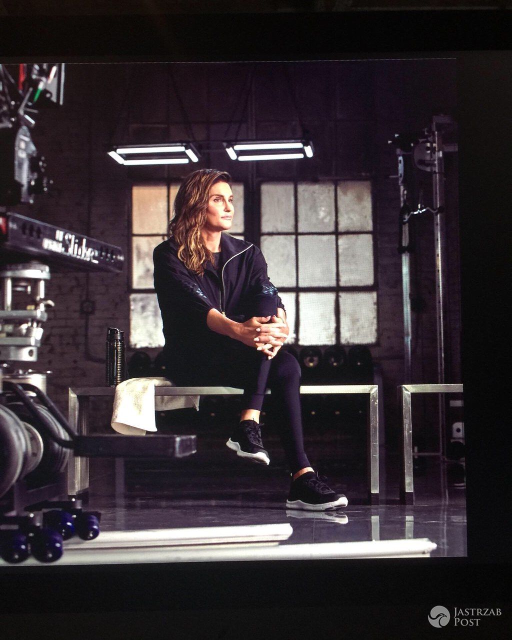 Caitlyn Jenner w reklamie kolekcji H&M Sport (fot. Twitter)