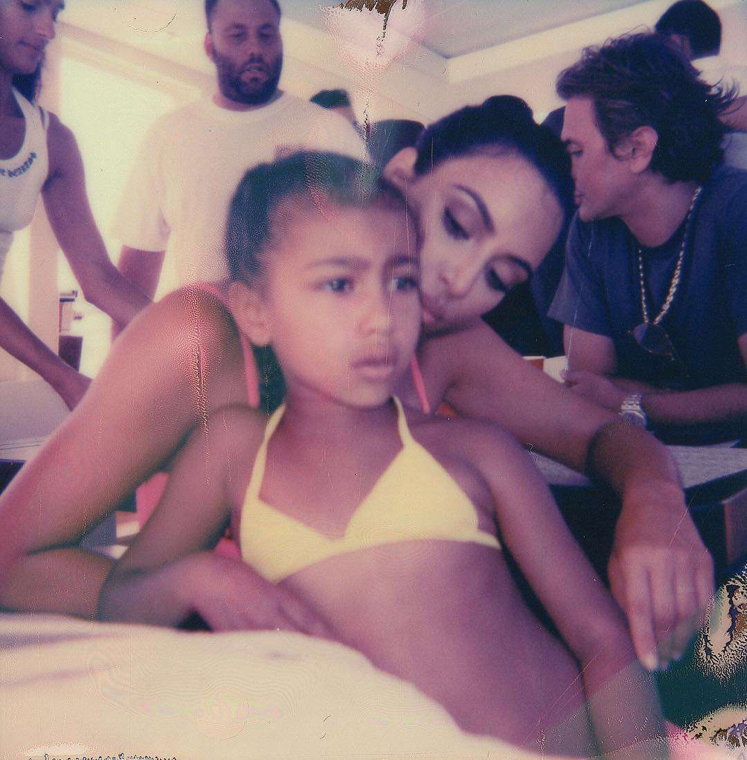 North West w bikini