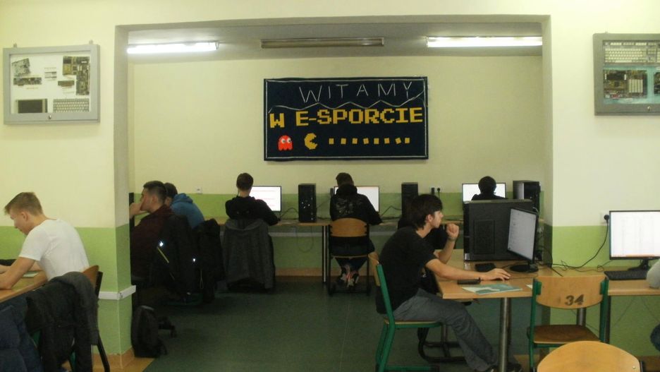 Klasa informatyczna w ZSTiO w Kędzierzynie-Koźlu.