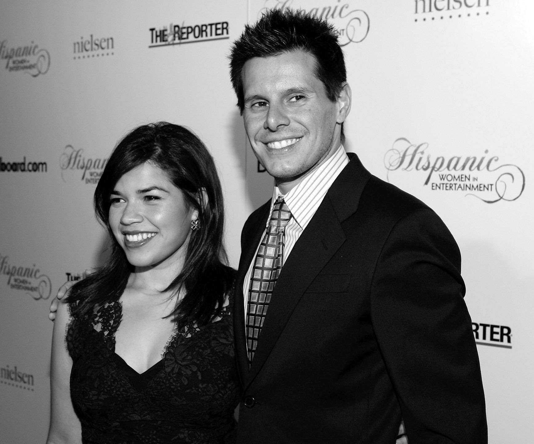 America Ferrera, gwiazda "Brzyduli Betty" i Silvio Horta,twórca serialu
