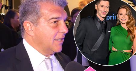 TYLKO U NAS! Prezes FC Barcelony, Joan Laporta o współpracy z Robertem Lewandowskim. Wspomniał też o Ani [WIDEO]