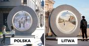 Futurystyczny portal połączył Lublin z Wilnem. Już teraz okazał się wakacyjnym hitem