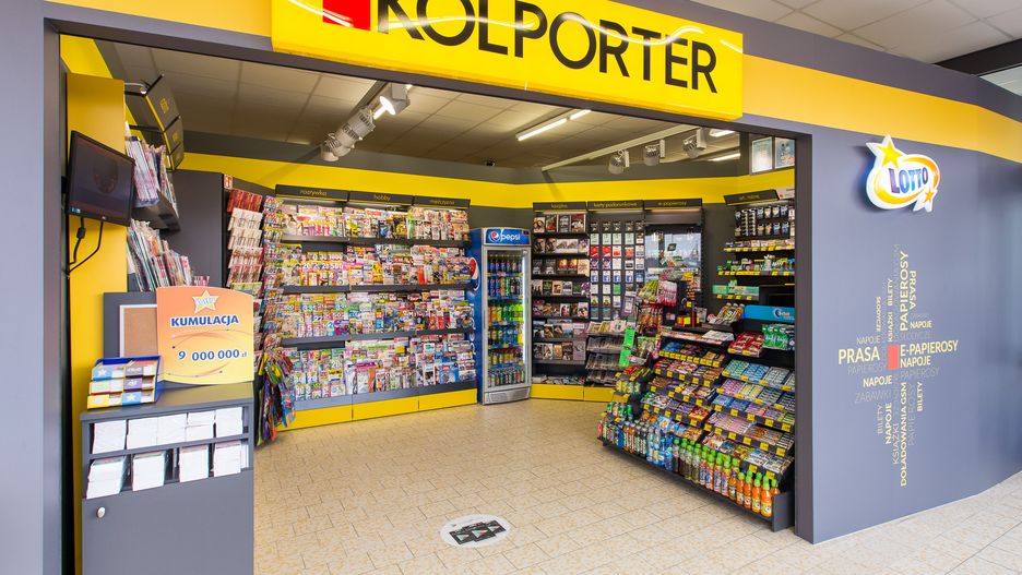 Saloniki Kolportera zlokalizowane są zazwyczaj w centrach miast.