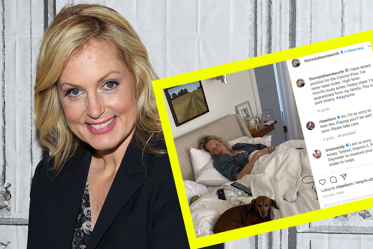 Ali Wentworth ma koronawirusa. "Nigdy nie byłam bardziej chora"